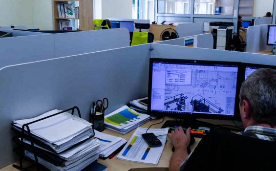 Planung von Anlagen und Maschinen sowie Prozessvisualisierung
