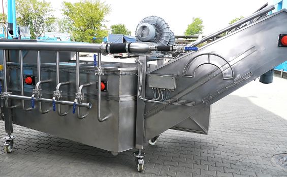 Anlagen zum Spülen mit Wasser/Luft-Gemisch